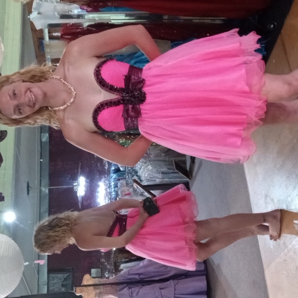Precious Formals short homecoming dress